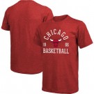 Men's Chicago Bulls Red Printed T-Shirt 206007