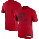 Men's Chicago Bulls Red Sideline Legend Performance Practice T Shirt