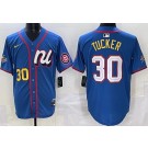Men's Chicago Cubs #30 Kyle Tucker Blue 2025 All Star Limited Jersey