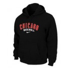 Men's Chicago Cubs Black Printed Pullover Hoodie