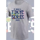 Men's Chicago Cubs Gray 2025 Tokyo Series 1 T Shirt