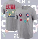 Men's Chicago Cubs Gray 2025 Tokyo Series T Shirt