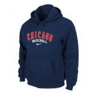 Men's Chicago Cubs Navy Blue Printed Pullover Hoodie