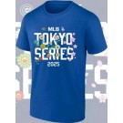 Men's Chicago Cubs Royal 2025 Tokyo Series 5 T Shirt