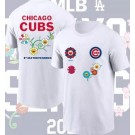 Men's Chicago Cubs White 2025 Tokyo Series T Shirt