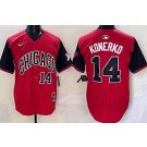 Men's Chicago White Sox #14 Paul Konerko Red 2025 City Connect Limited Jersey