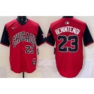 Men's Chicago White Sox #23 Andrew Benintendi Red 2025 City Connect Limited Jersey