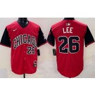 Men's Chicago White Sox #26 Korey Lee Red 2025 City Connect Limited Jersey