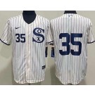 Men's Chicago White Sox #35 Frank Thomas Cream 2021 Field of Dreams Authentic Jersey