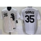 Men's Chicago White Sox #35 Frank Thomas White Limited Jersey