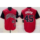 Men's Chicago White Sox #45 Michael Jordan Red 2025 City Connect Limited Jersey