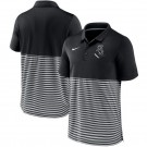 Men's Chicago White Sox Black Stripes Patchwork Polo