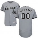 Men's Chicago White Sox Customized Gray FlexBase Jersey