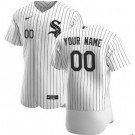 Men's Chicago White Sox Customized White Stripes 2020 FlexBase Jersey