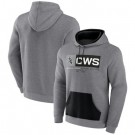 Men's Chicago White Sox Gray Iconic Steppin Up Fleece Pullover Hoodie