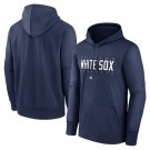 Men's Chicago White Sox Navy Authentic Collection Pregame Performance Pullover Hoodie