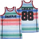 Men's Child's Play #88 Chucky White Basketball Jersey