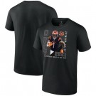 Men's Cincinnati Bengals #1 Ja'Marr Chase Black 2021 Offensive Rookie of the Year T-Shirt