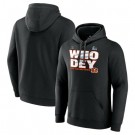 Men's Cincinnati Bengals Black 2021 AFC Champions Hometown Pullover Hoodie