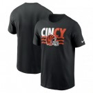 Men's Cincinnati Bengals Black Cincy Local Essential T Shirt