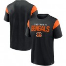 Men's Cincinnati Bengals Black Home Stretch Team T Shirt