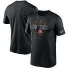 Men's Cincinnati Bengals Black Icon Performance T-Shirt