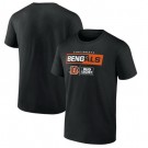 Men's Cincinnati Bengals Black NFL x Bud Light T Shirt