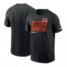 Men's Cincinnati Bengals Black Printed T Shirt 302357
