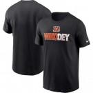 Men's Cincinnati Bengals Black Whodey Local Essential T Shirt