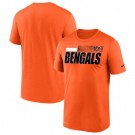 Men's Cincinnati Bengals Orange Sideline Impact Legend Performance T Shirt 518