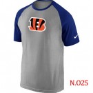 Men's Cincinnati Bengals Printed T Shirt 0733