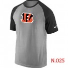 Men's Cincinnati Bengals Printed T Shirt 0734