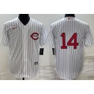 Men's Cincinnati Reds #14 Pete Rose White 2022 Field of Dreams Cool Base Jersey