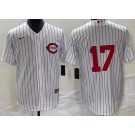 Men's Cincinnati Reds #17 Chris Sabo White 2022 Field of Dreams Cool Base Jersey
