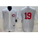 Men's Cincinnati Reds #19 Joey Votto White 2022 Field of Dreams Cool Base Jersey
