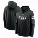 Men's Cincinnati Reds Black Fashion Club Pullover Hoodie