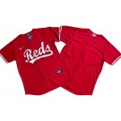 Men's Cincinnati Reds Blank Red Cool Base Jersey