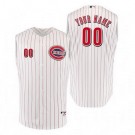 Men's Cincinnati Reds Customized White 1961 Turn Back The Clock Jersey