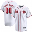 Men's Cincinnati Reds Customized White Limited Jersey