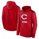 Men's Cincinnati Reds Red Authentic Collection Performance Pullover Hoodie