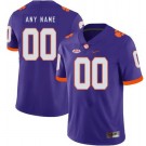 Men's Clemson Tigers Customized Purple Rush College Football Jersey