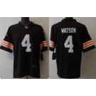 Men's Cleveland Browns #4 Deshaun Watson Limited Brown Vapor Jersey