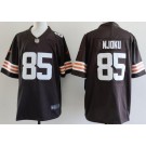 Men's Cleveland Browns #85 David Njoku Limited Brown Vapor Jersey