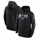 Men's Cleveland Browns Black 2022 Crucial Catch Therma Performance Pullover Hoodie