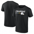 Men's Cleveland Browns Black City Pride Team V Neck T Shirt