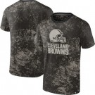 Men's Cleveland Browns Black Shadow T Shirt