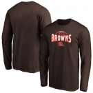 Men's Cleveland Browns Brown Darius Rucker Long Sleeve T Shirt