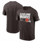 Men's Cleveland Browns Brown Division Essential T Shirt