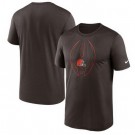 Men's Cleveland Browns Brown Legend Icon T-Shirt