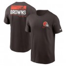 Men's Cleveland Browns Brown Team Incline T Shirt
